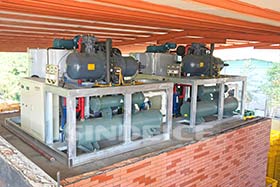 東莞屠宰場 3臺(tái)日產(chǎn)8噸片冰機(jī)